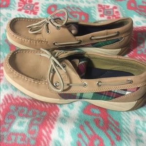 Women’s sperry’s 8 worn once
